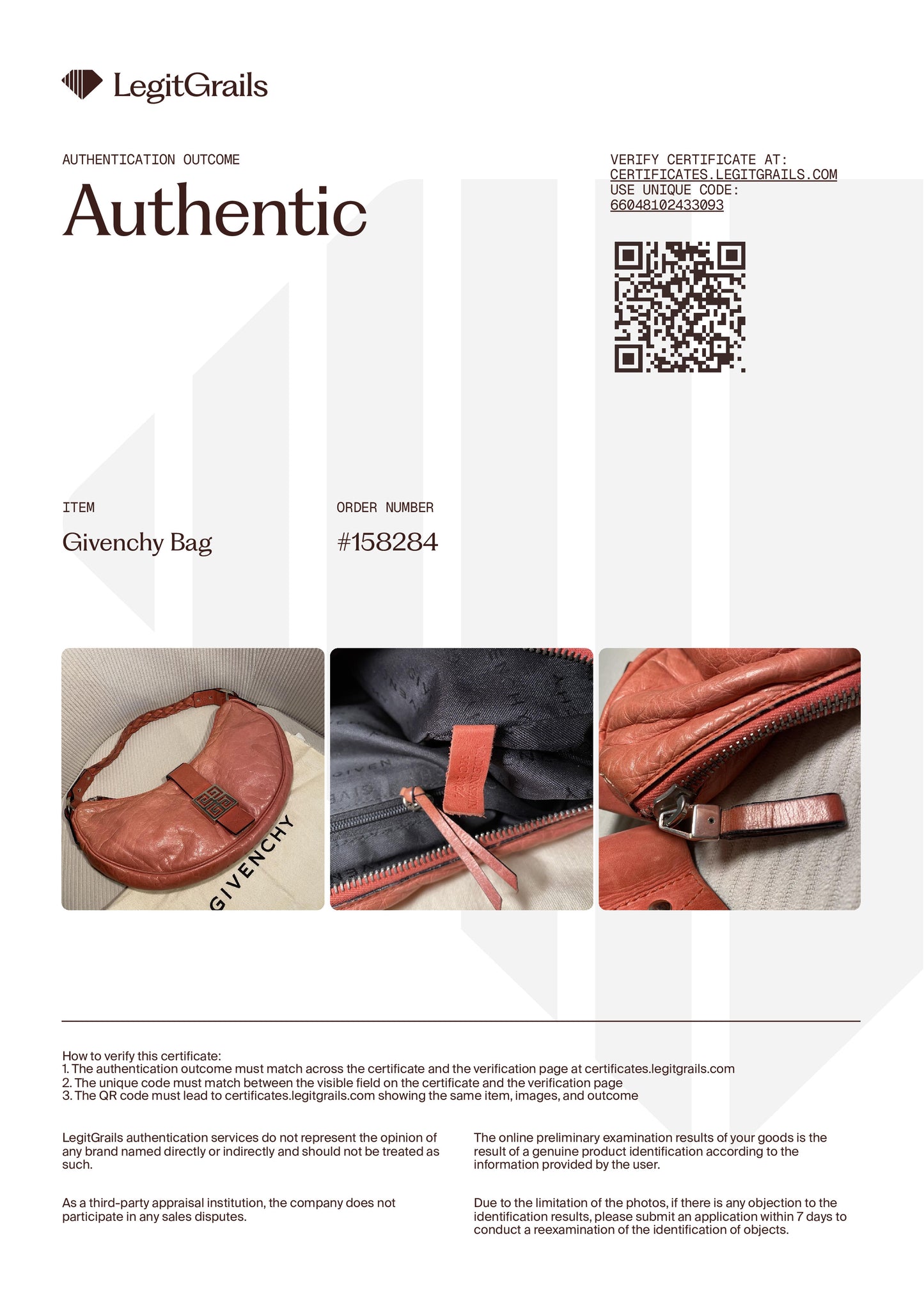 GIVENCHY LEATHER CRESCENT SHOULDER BAG