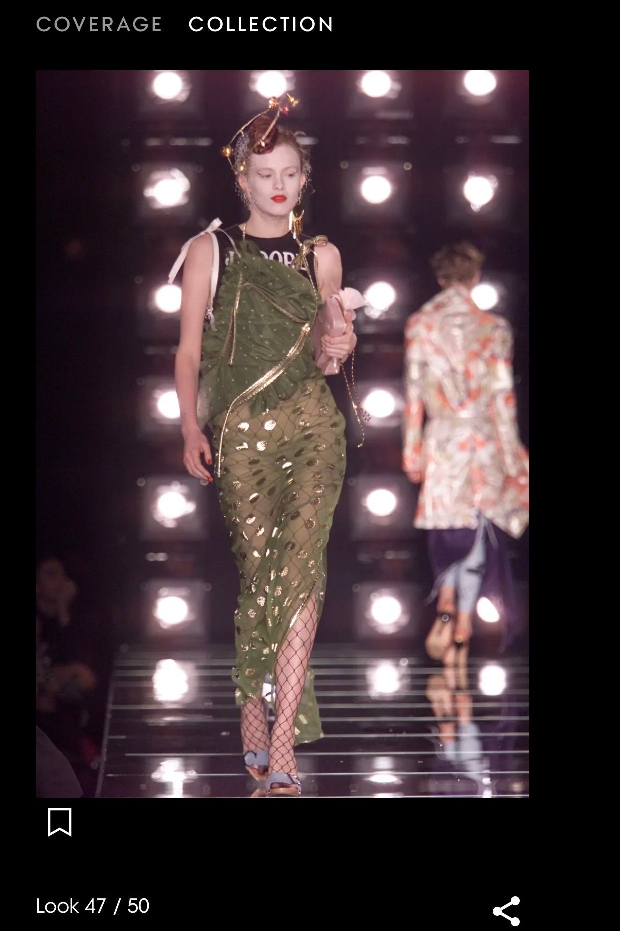 DIOR 2001 'J'ADORE 6' ZIPPERED TANK