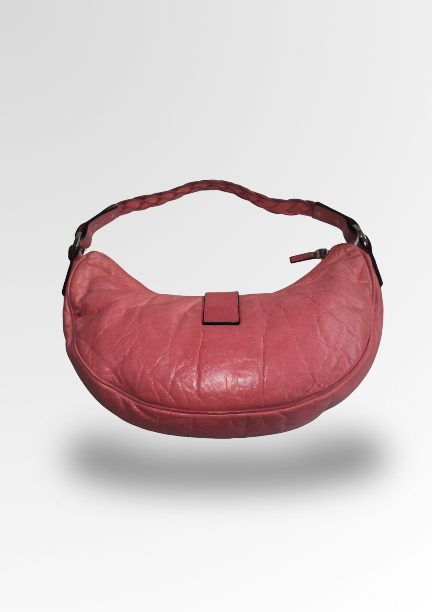 GIVENCHY LEATHER CRESCENT SHOULDER BAG