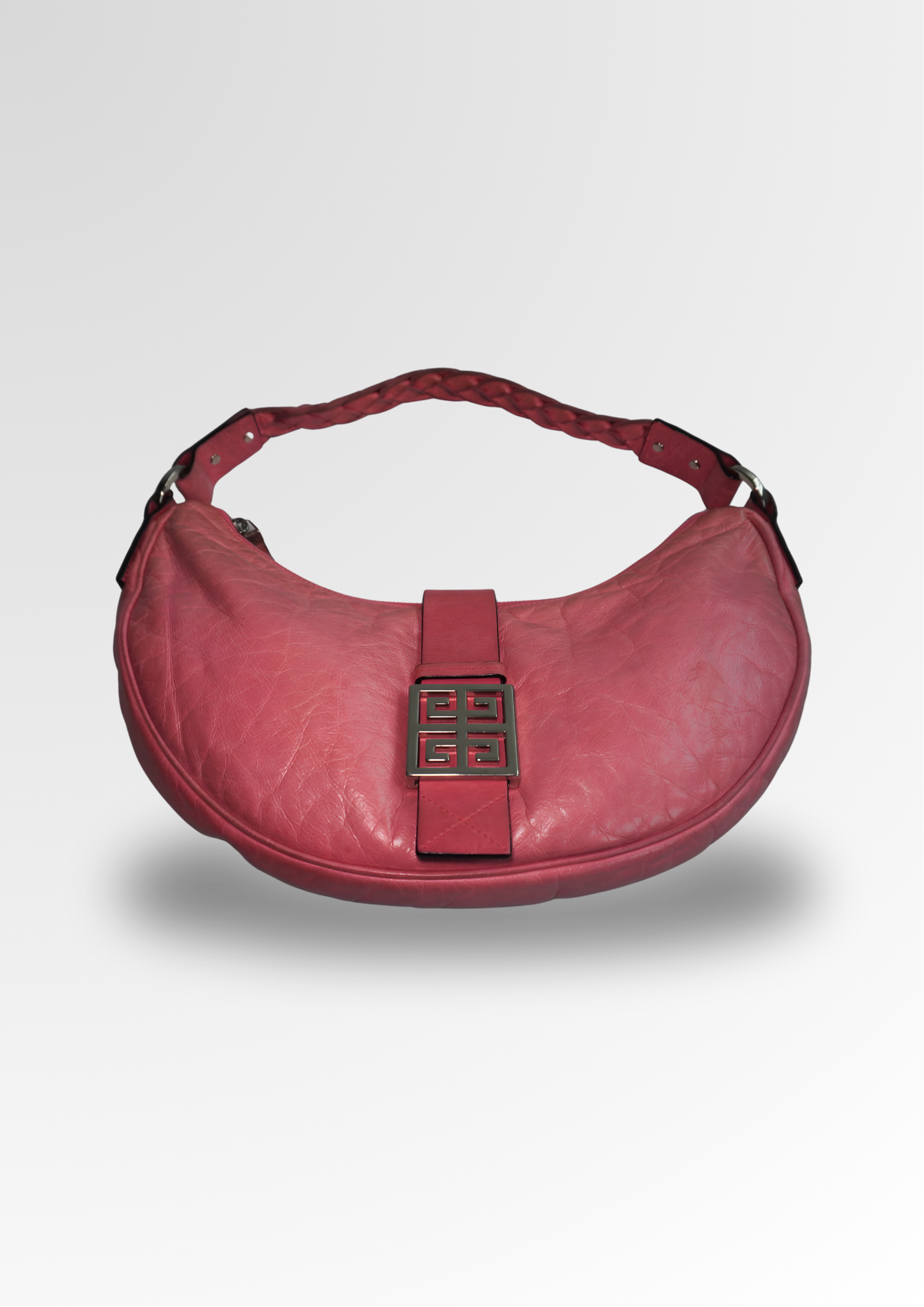 GIVENCHY LEATHER CRESCENT SHOULDER BAG