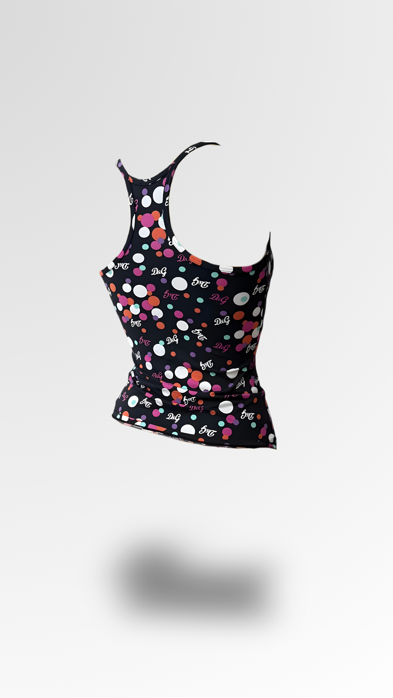 DOLCE & GABBANA POLKA DOT CAMISOLE