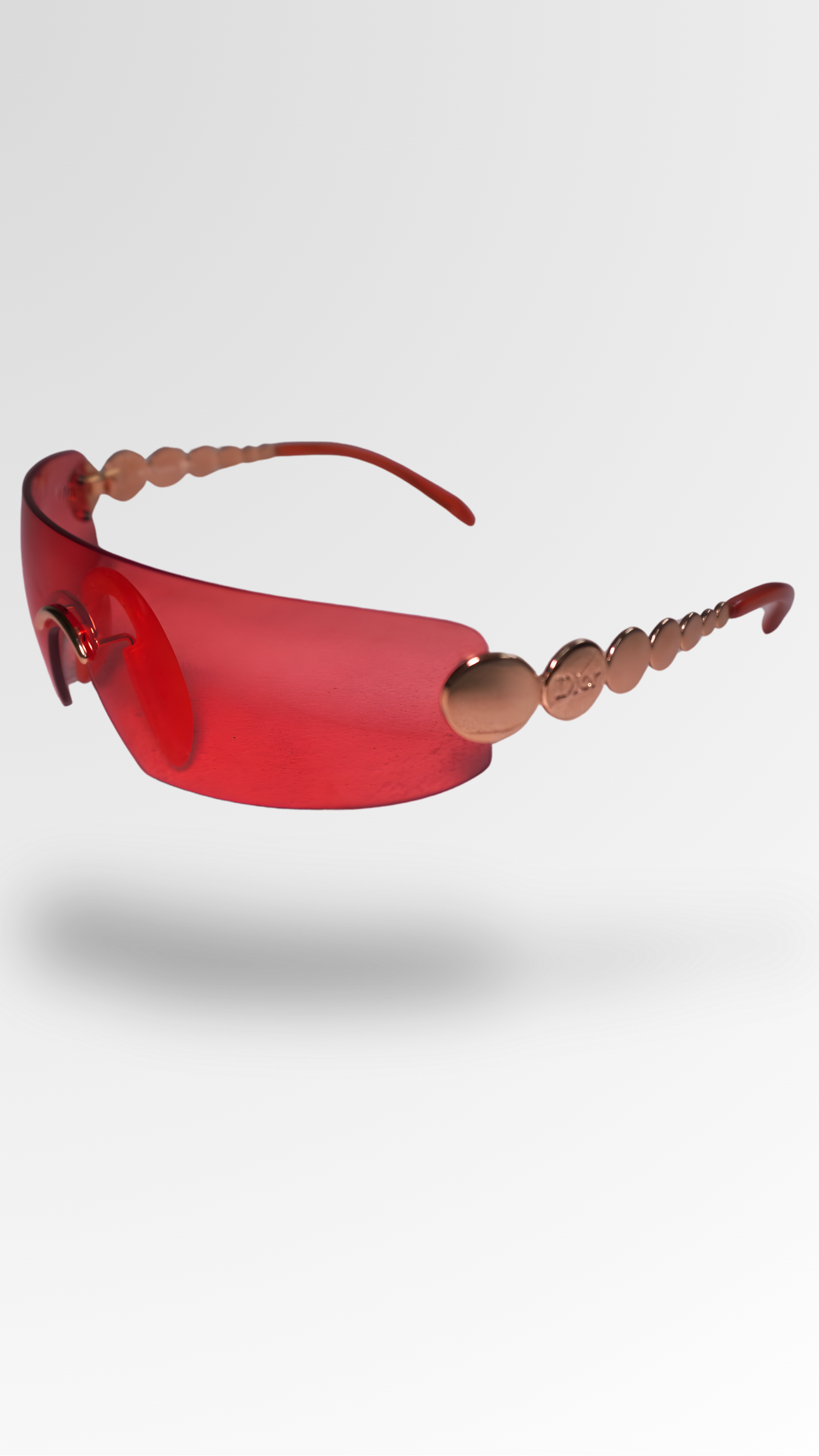 DIOR 'DELIRIUM' 59Y SHIELD SUNGLASSES
