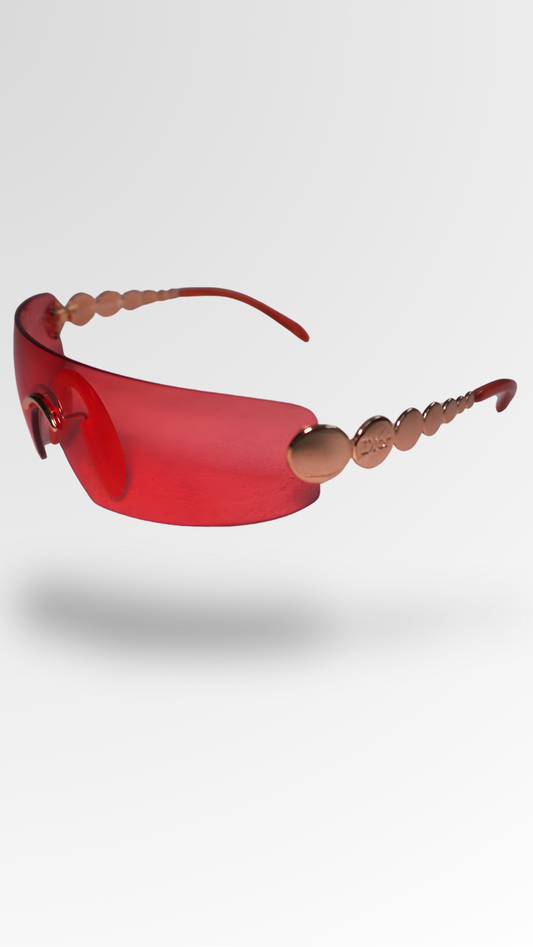 DIOR 'DELIRIUM' 59Y SHIELD SUNGLASSES