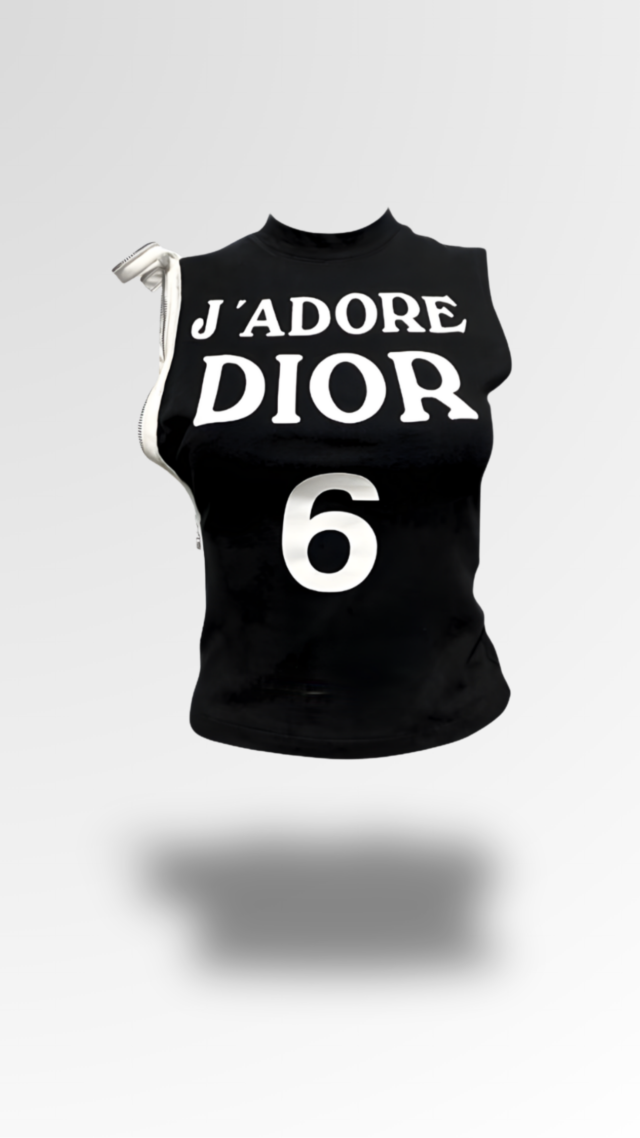 DIOR 2001 'J'ADORE 6' ZIPPERED TANK
